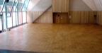 Salone in parquet industriale 2